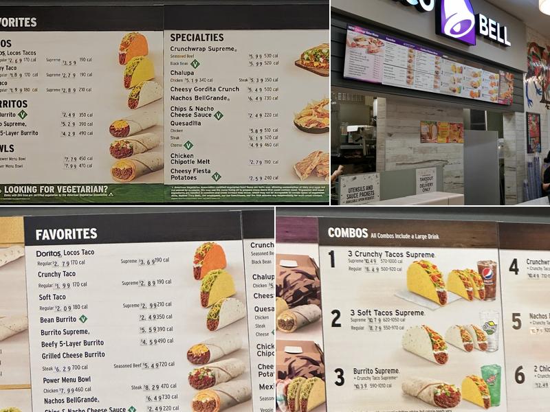 Taco Bell Menu