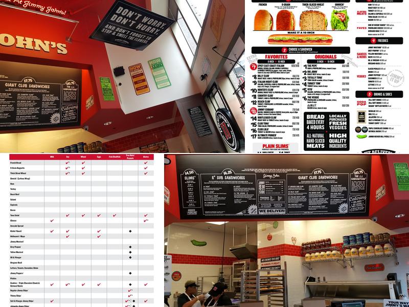 Jimmy John's Menu