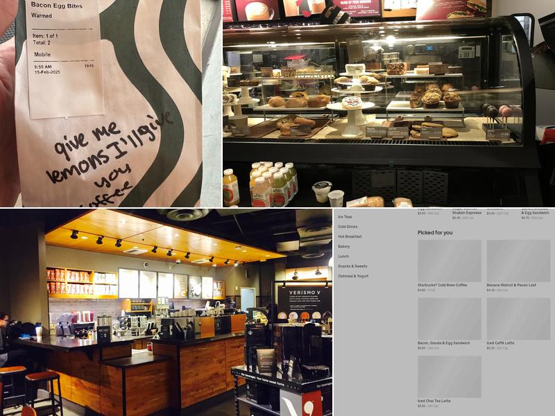 Starbucks Menu