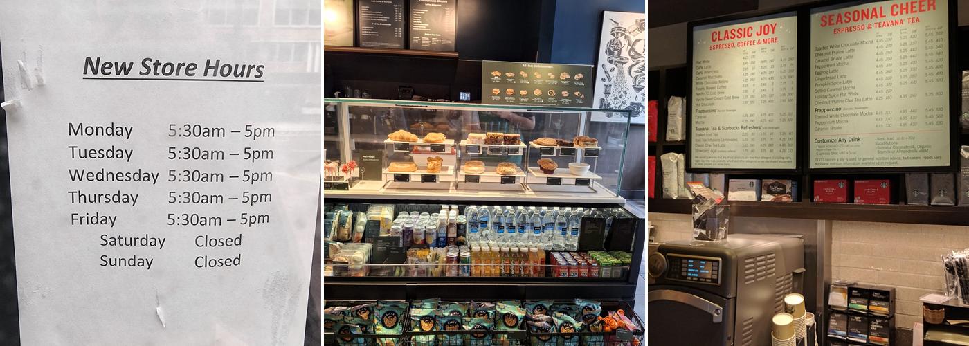 Starbucks Menu