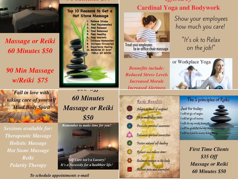 Cardinal Yoga and Bodywork