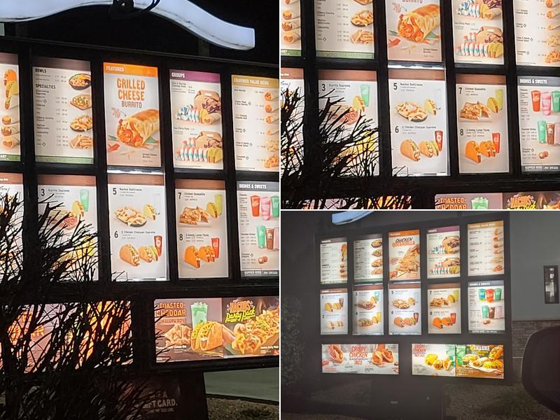 Taco Bell Menu