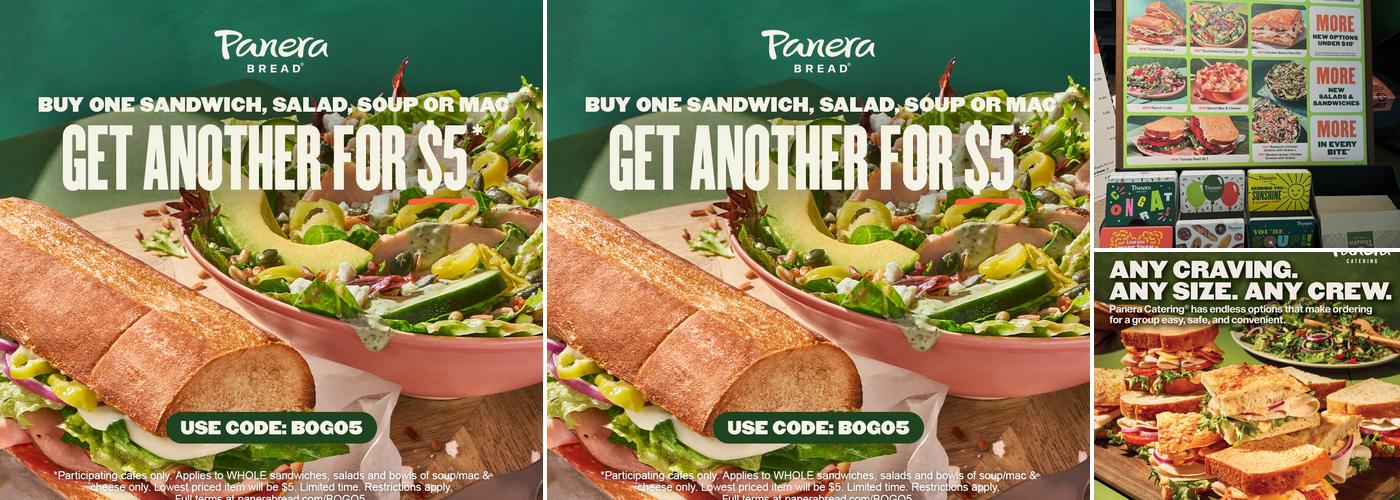 Panera Bread Menu