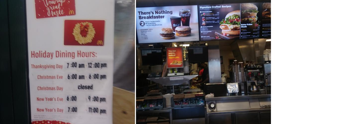 McDonald's Menu
