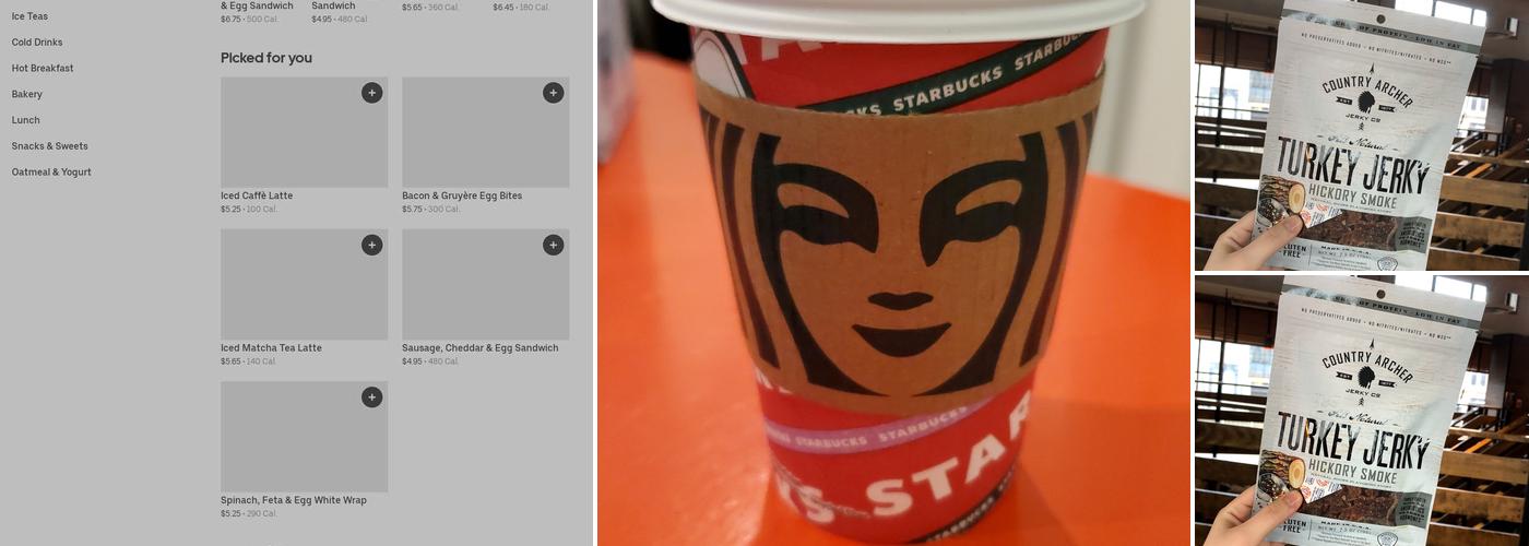 Starbucks Menu