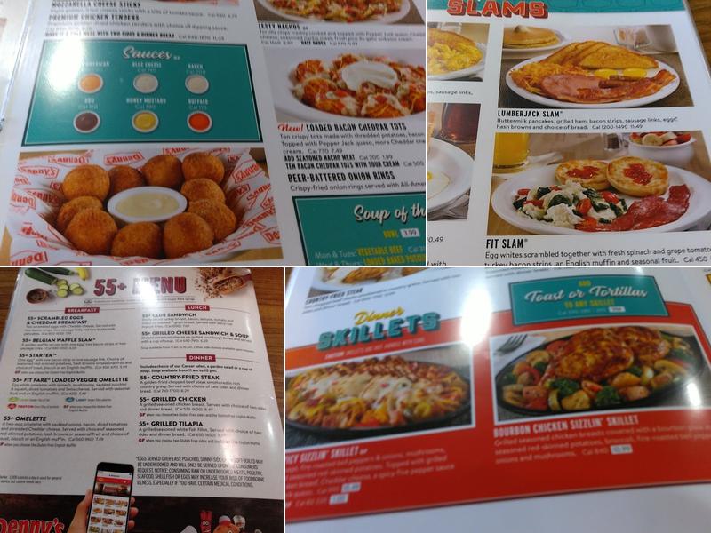 Denny's Menu