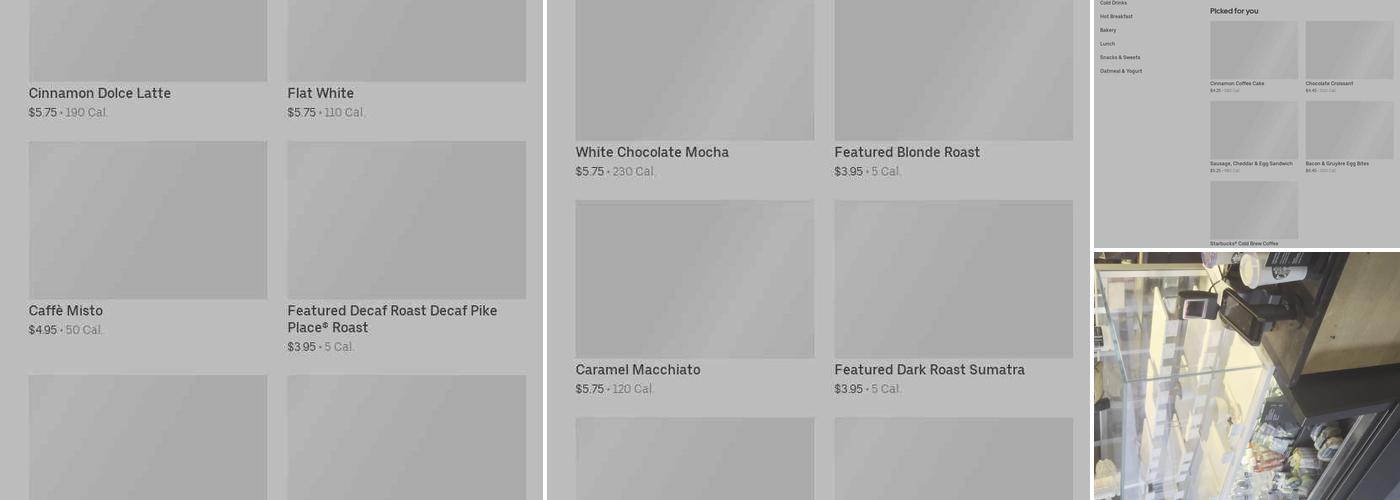Starbucks Menu