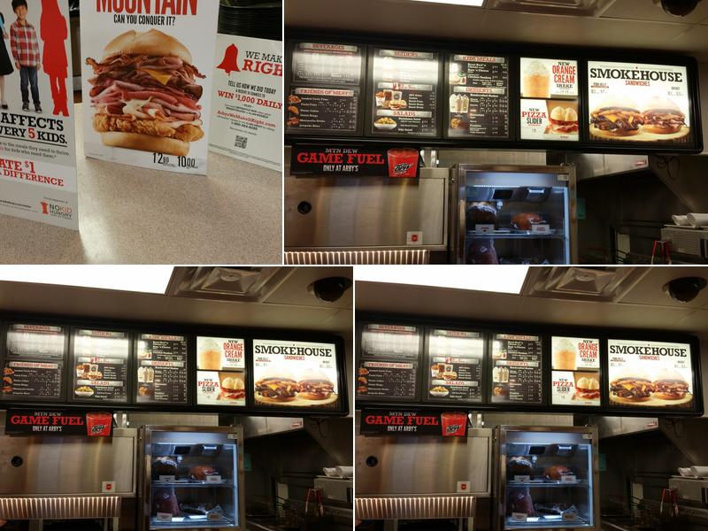 Arby's Menu