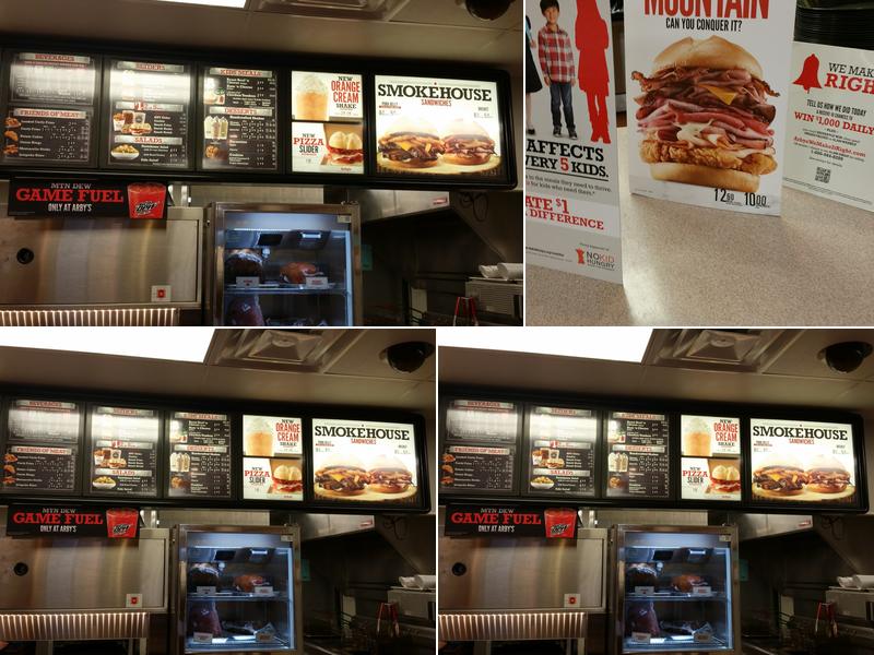 Arby's Menu