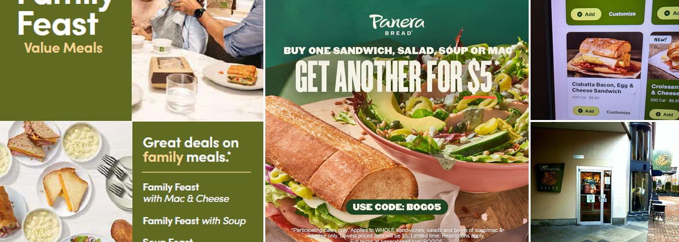 Panera Bread Menu