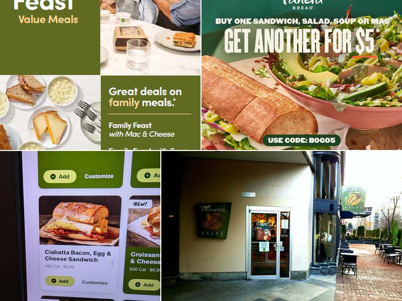 Panera Bread Menu