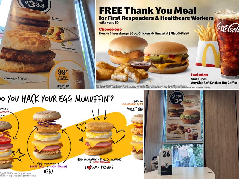 McDonald's Menu
