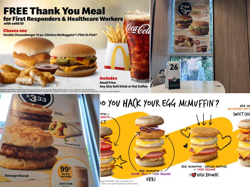 McDonald's Menu