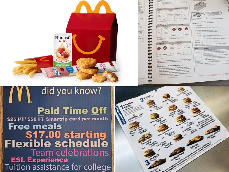 McDonald's Menu