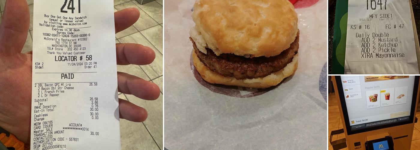 McDonald's Menu