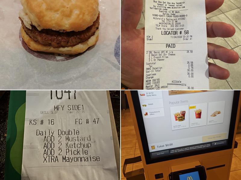 McDonald's Menu