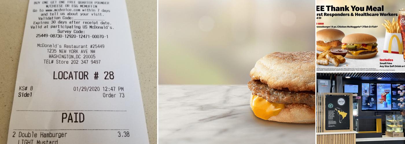 McDonald's Menu