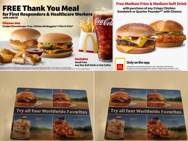 McDonald's Menu