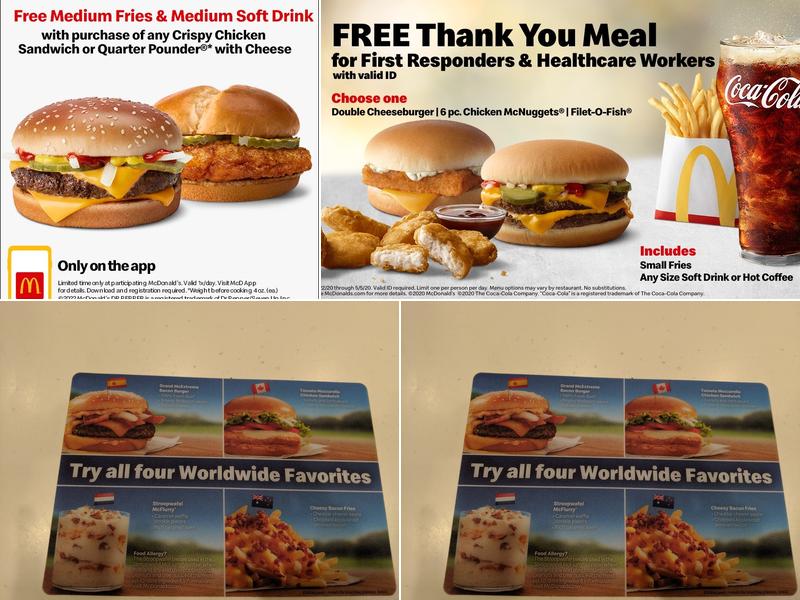 McDonald's Menu