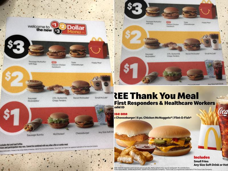 McDonald's Menu