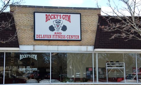 Rocky's Gym & Delavan Fitness Center 114 N 3rd St, Delavan Wisconsin 53115