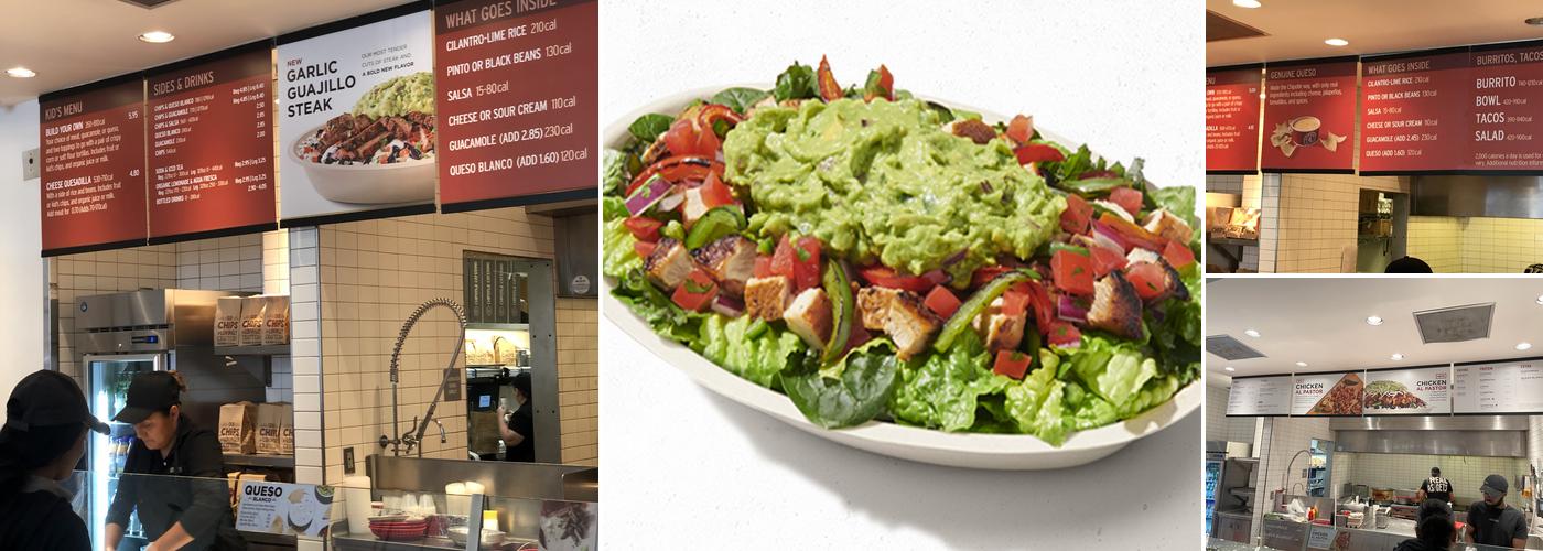 Chipotle Mexican Grill Menu