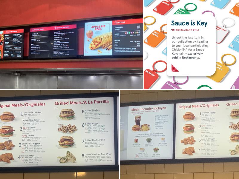 Chick-fil-A Menu