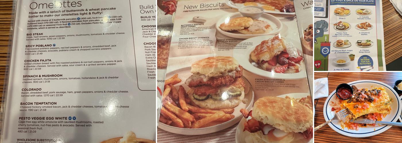 IHOP Menu