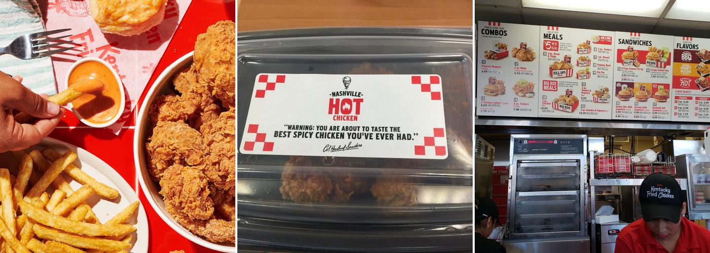 KFC Menu