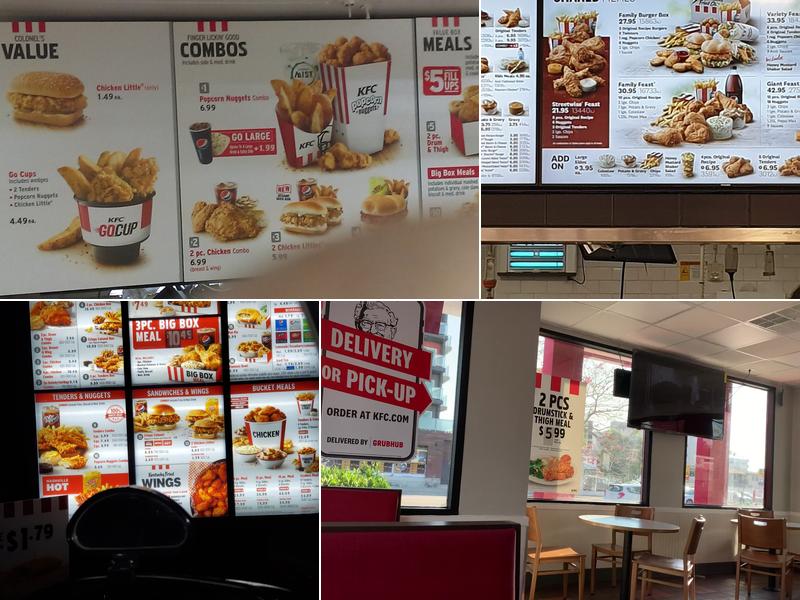 KFC Menu