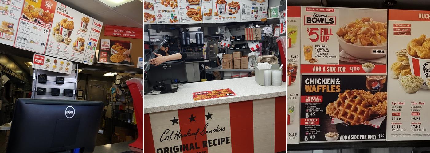KFC Menu
