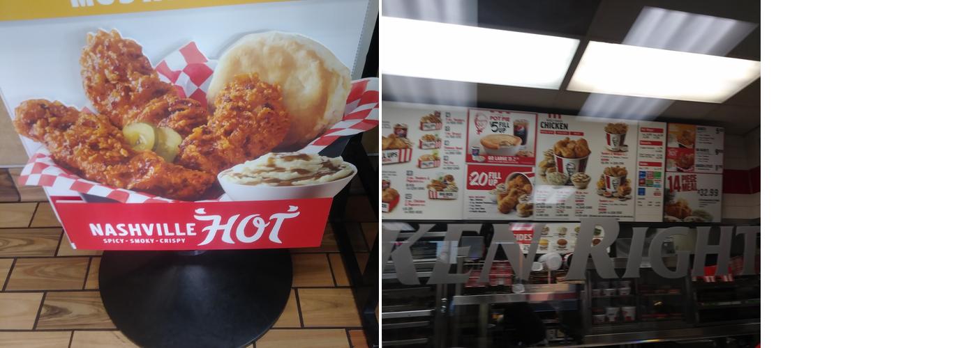 KFC Menu