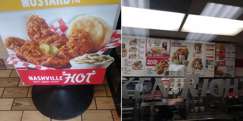 KFC Menu