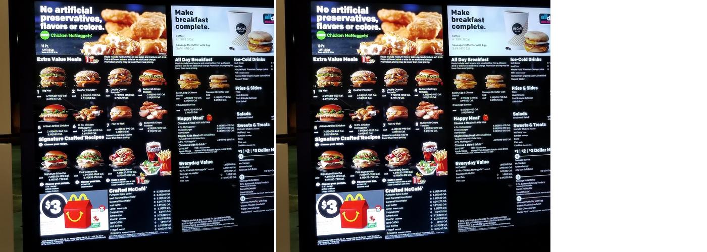 McDonald's Menu