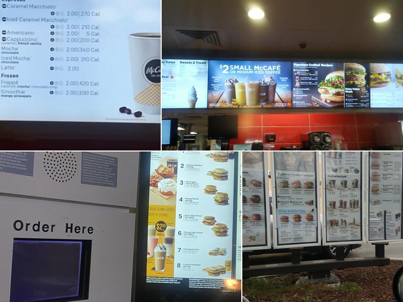 McDonald's Menu