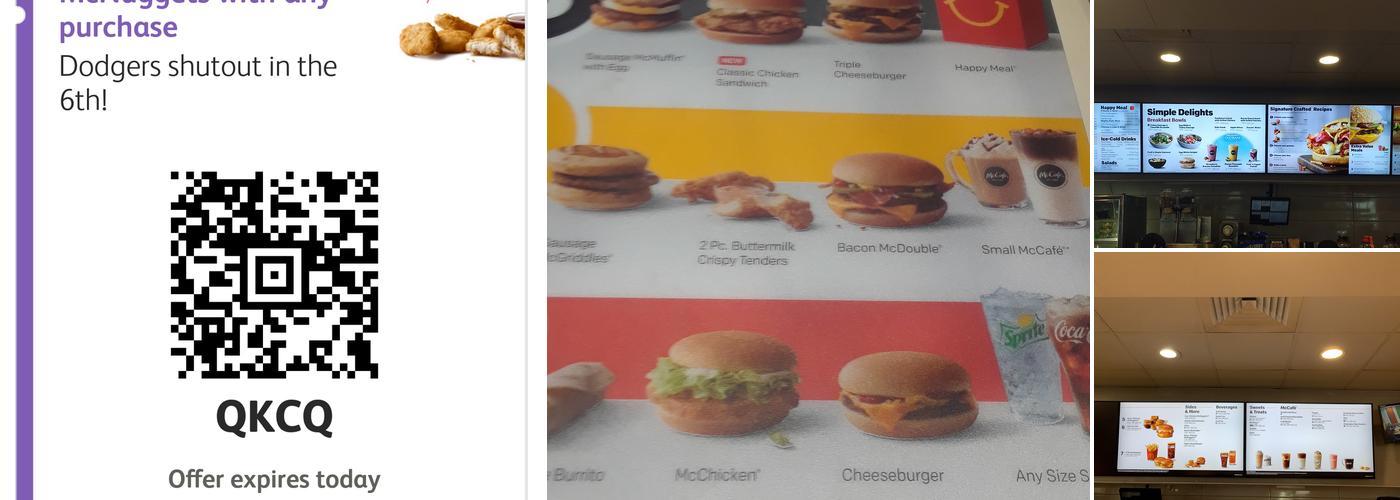 McDonald's Menu