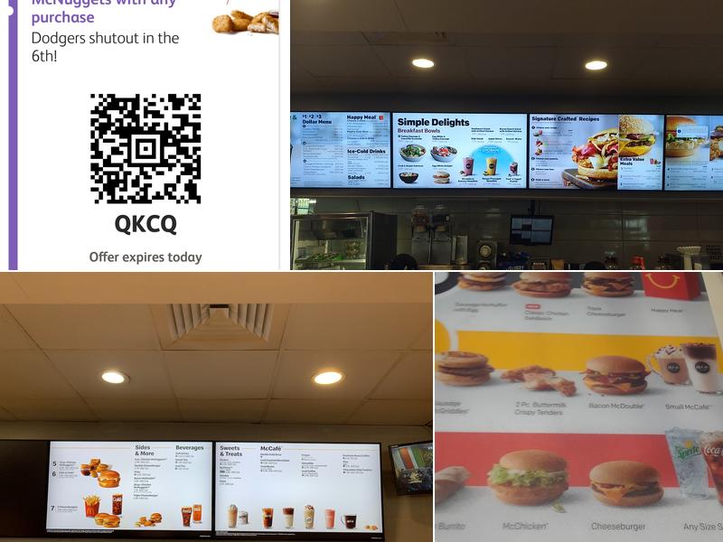 McDonald's Menu