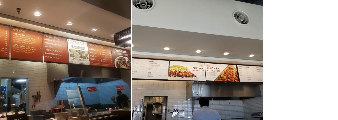 Chipotle Mexican Grill Menu