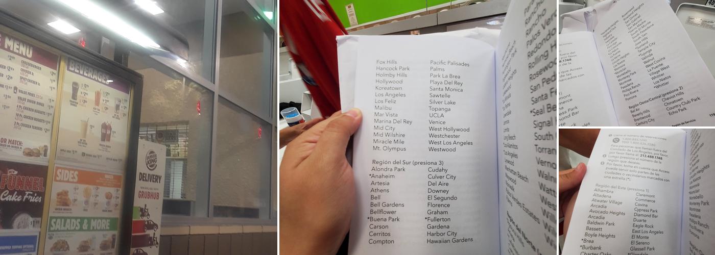 Burger King Menu