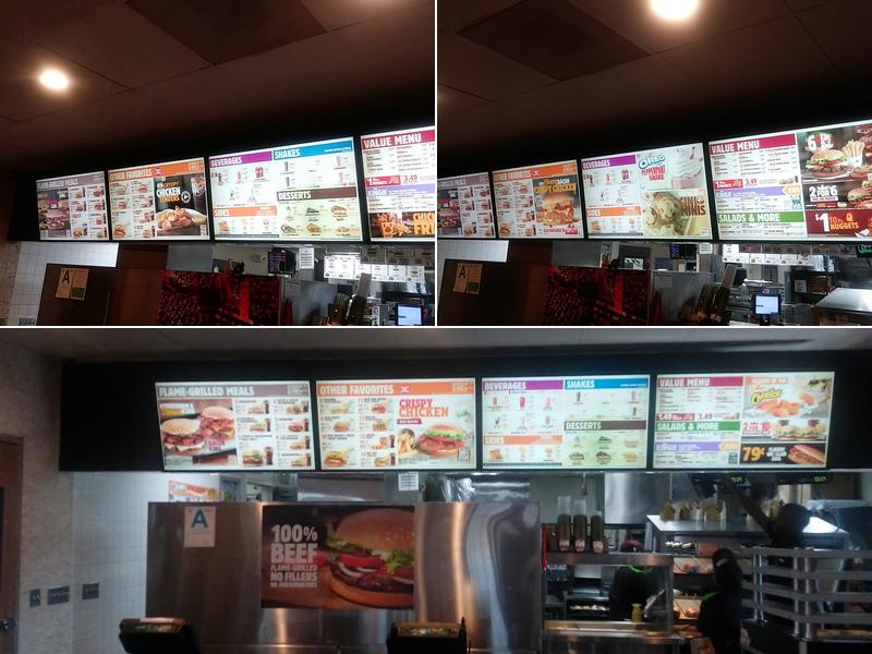 Burger King Menu