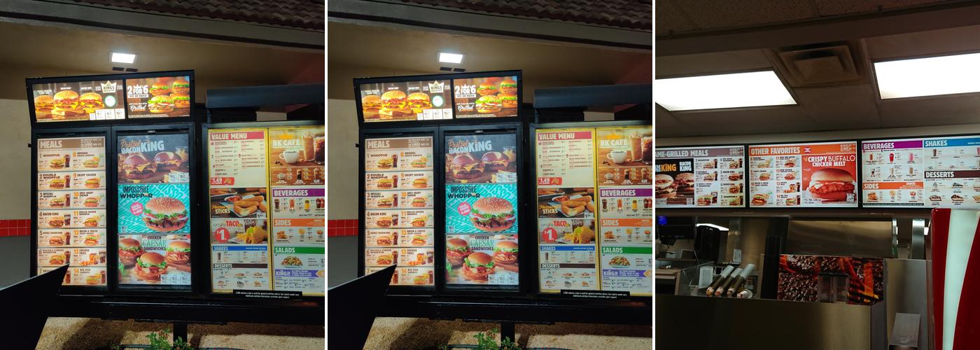 Burger King Menu