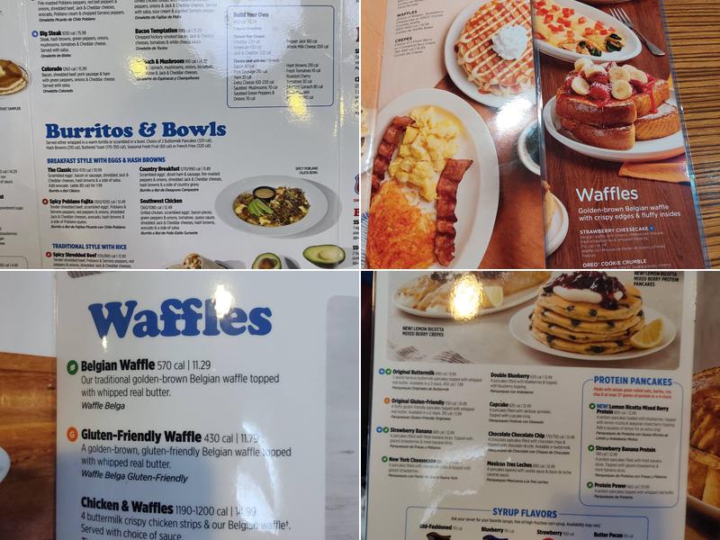 IHOP Menu