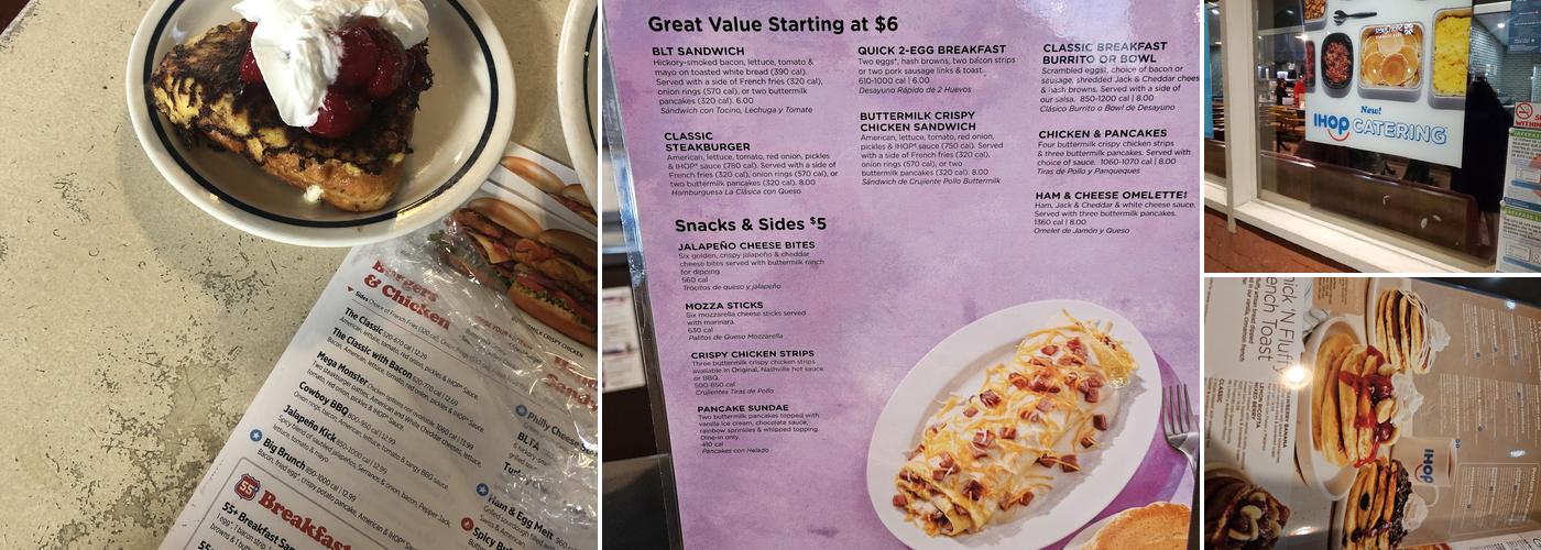 IHOP Menu