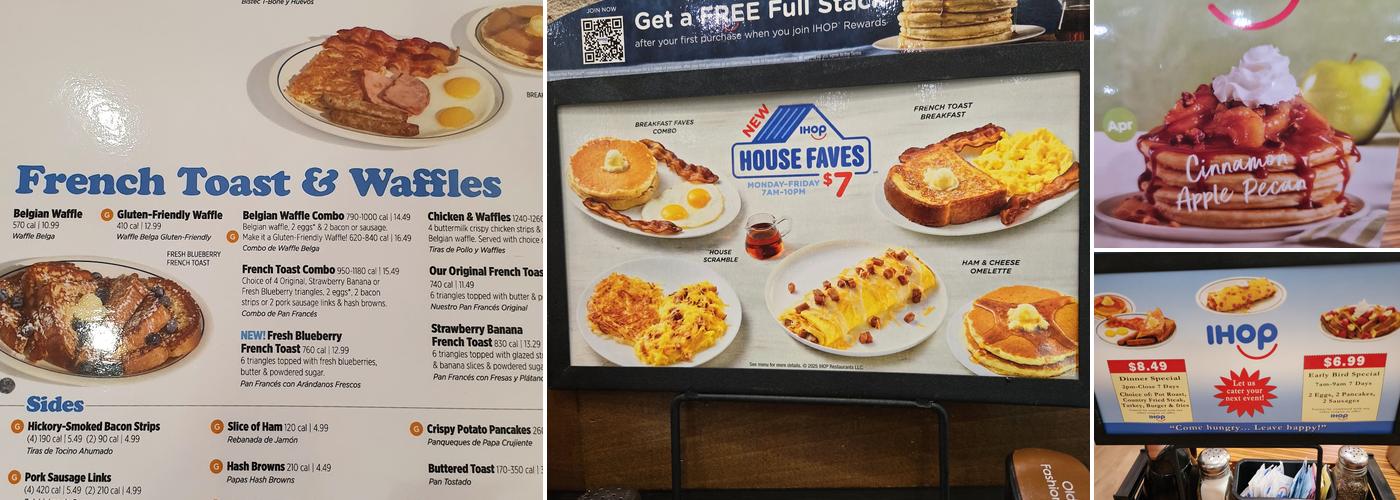 IHOP Menu