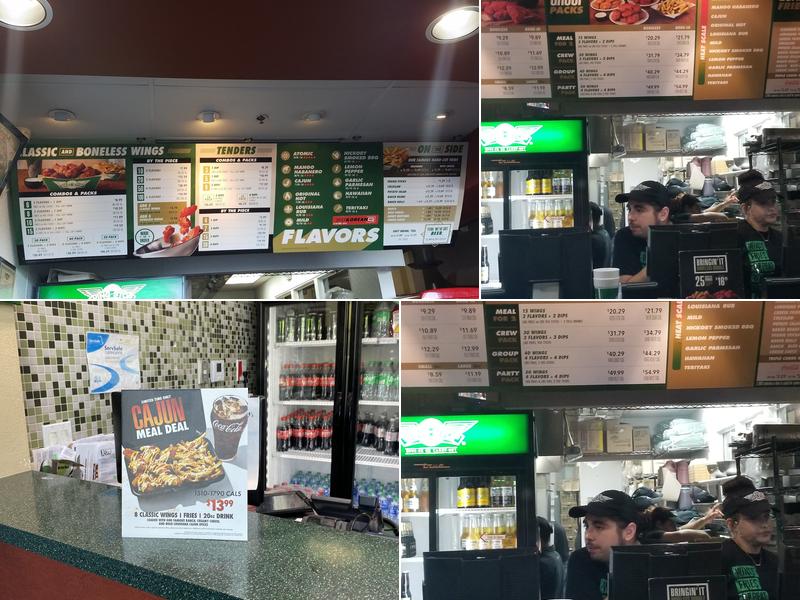 Wingstop Menu