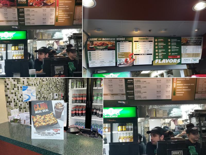 Wingstop Menu