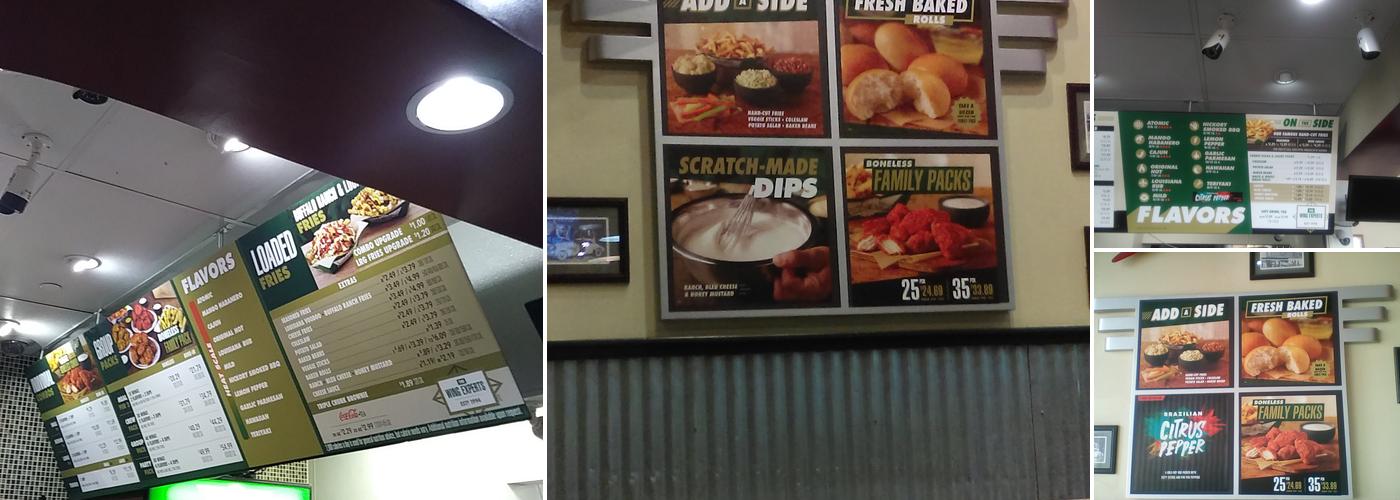Wingstop Menu