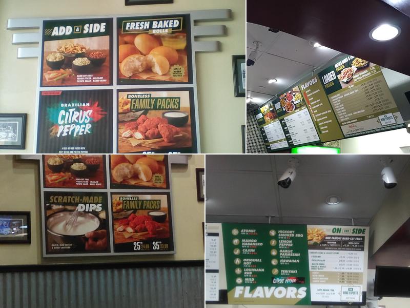 Wingstop Menu