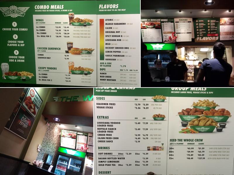 Wingstop Menu