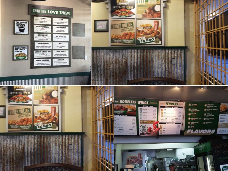 Wingstop Menu